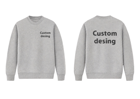 Crew neck volwassene custom desing DTF
