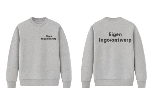 Crewneck voor volwassenen met eigen ontwerp, DTF