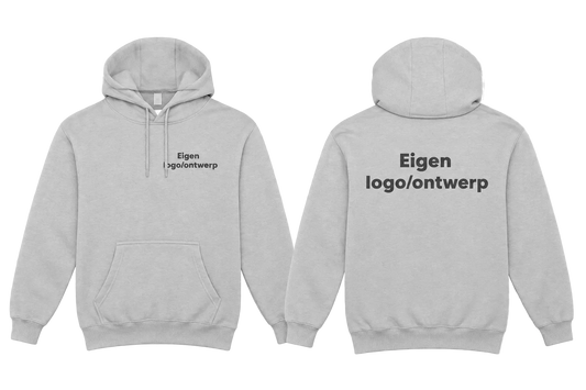 Hoodie voor volwassenen met eigen ontwerp, DTF