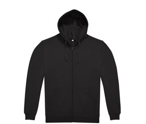 Hoodie met rits volwassene custom desing DTF