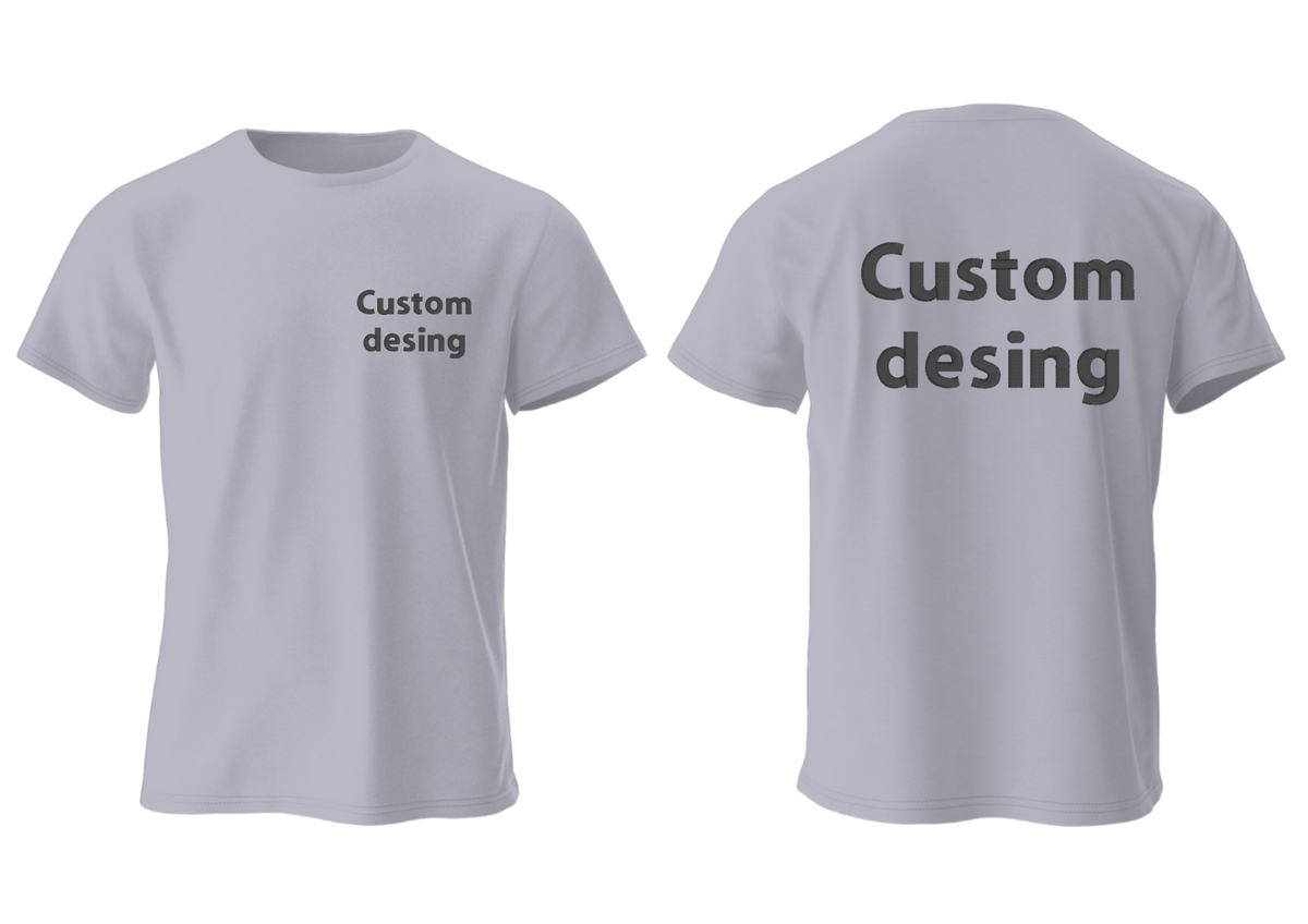 T-shirt voor volwassenen met eigen ontwerp, DTF