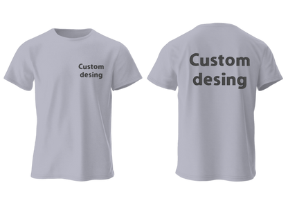 T-shirt voor volwassenen met eigen ontwerp, DTF